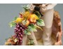 Pulcinella con frutta